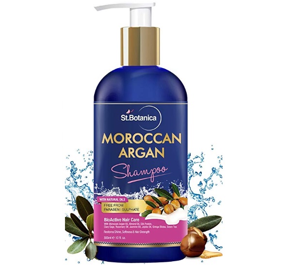 StBotanica Moroccan Argan Hair Shampoo With Organic Argan Oil