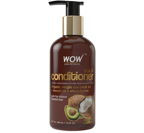 WOW Hair Conditioner with Organic Virgin Coconut Oil and Avocado Oil