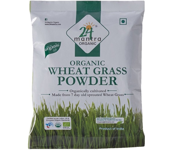 24 Mantra Organic Wheat Grass Powder