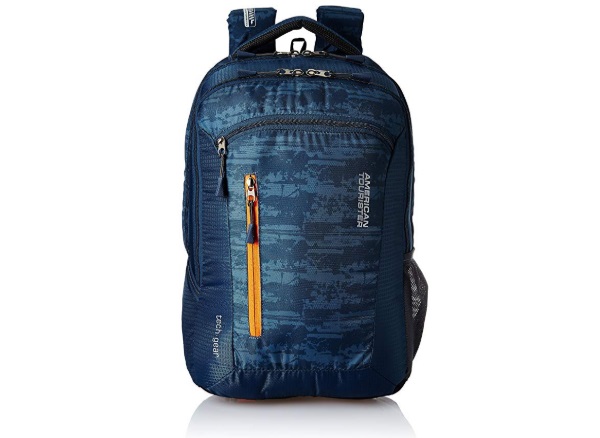 American Tourister Polyester 28 Ltrs Blue Laptop Backpack