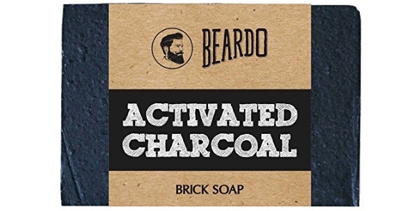 BEARDO Activated Charcoal Brick Soap