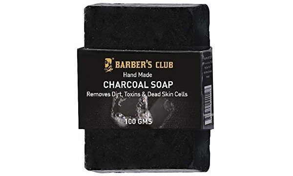 Barber's Club Hand Made Organic Charcoal Soap