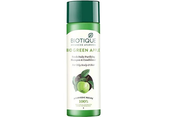 Biotique Bio Green Apple Fresh Daily Purifying Shampoo and Conditioner