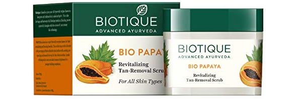 Biotique Bio Papaya Revitalizing Tan Removal Scrub