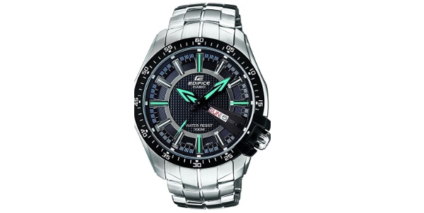 Casio Edifice Analog Black Dial Men's Watch