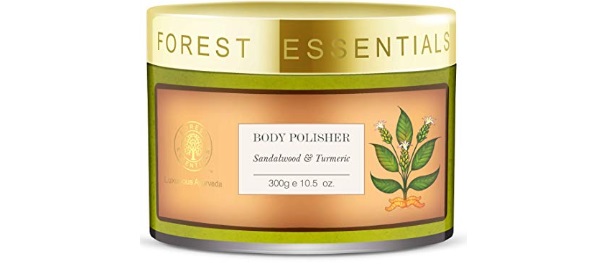 Forest Essentials Sandalwood and Turmeric Body Polisher