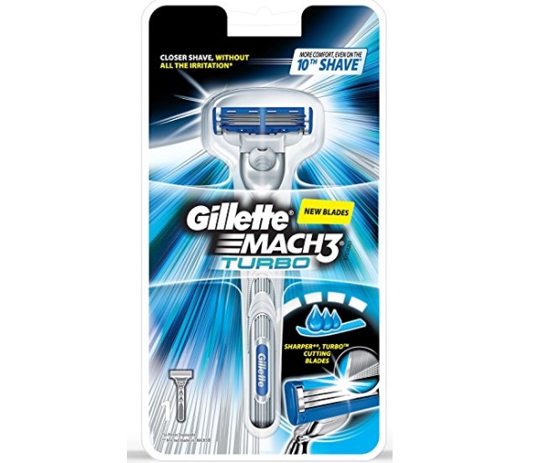 Gillette Mach 3 Turbo Manual Shaving Razor