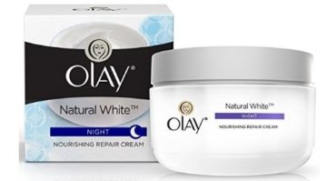 Olay Natural White Night Nourishing Repair Cream