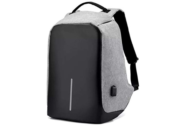 Ozoy zofey Business Anti-theft Water Resistant USB Charging Port Laptop Backpack