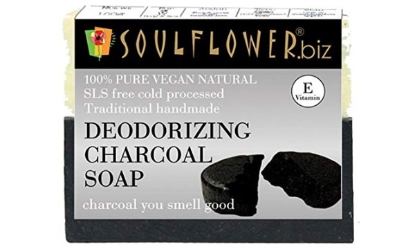 Soulflower Handmade Charcoal Soap