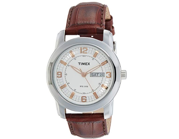 Timex Analog White Dial Men's Watch