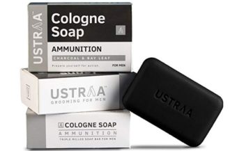 Ustraa Ammunition Cologne Soap with Charcoal and Bay Leaf