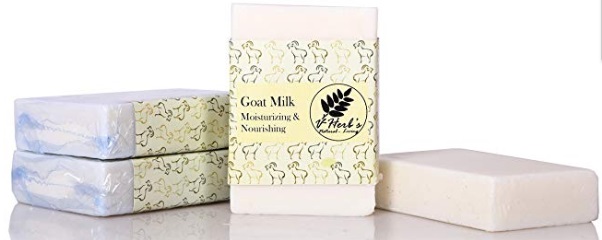 V-Herb's Handcrafted Antiseptic Glycerin Goat Milk Soap