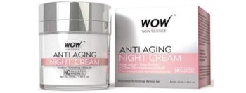 WOW Anti Aging No Parabens and Mineral Oil Night Cream