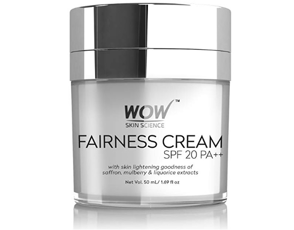 WOW Fairness SPF 20 PA++ No Parabens and Mineral Oil Cream