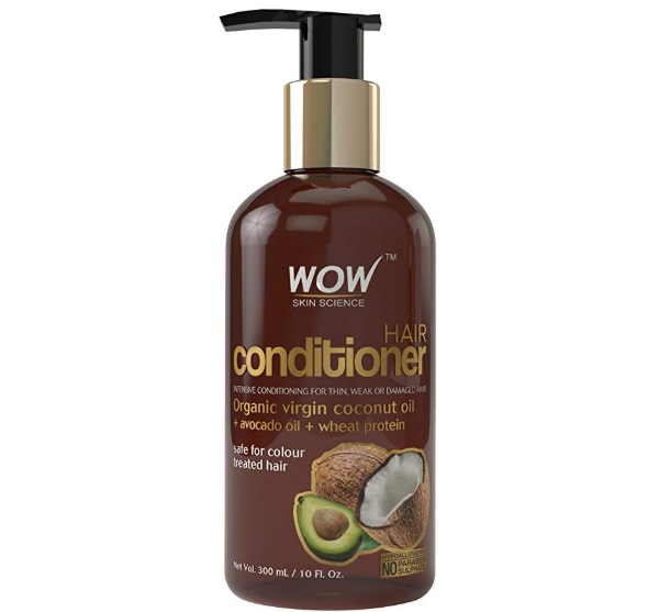 WOW Organic Virgin Coconut Oil and Avocado Oil Hair Conditioner