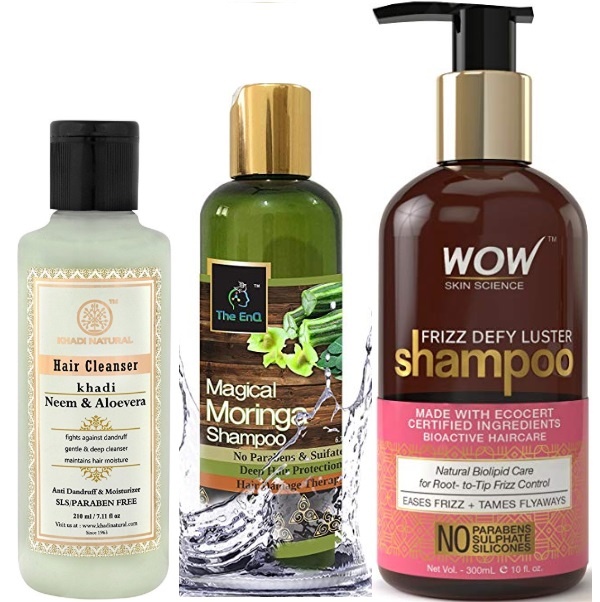 Best Paraben and Sulphate Free Shampoos in India