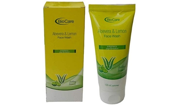 Bio Care Aloe Vera and Lemon Face Wash For Pigmentation