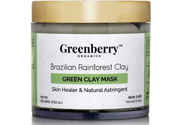 Greenberry Organics Brazilian Rainforest Green Clay Mask