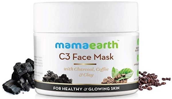 Mamaearth Charcoal, Coffee and Clay Face Mask