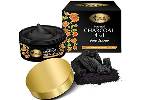 Oriental Botanics Activated Charcoal 4 IN 1 Face Scrub