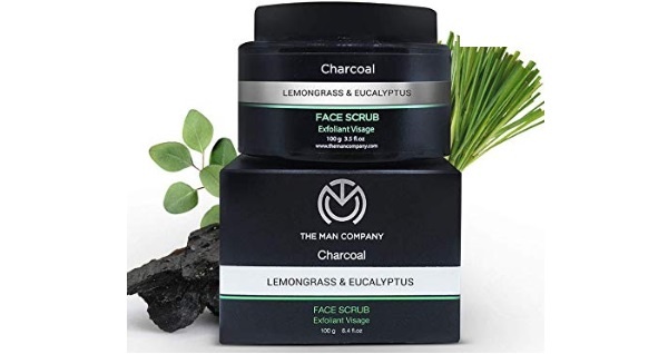 The Man Company Activated Charcoal Face Scrub for Men