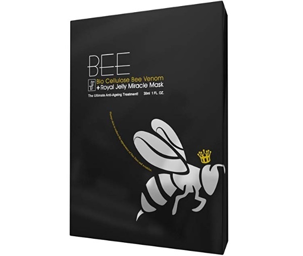 Bee Venom & Royal Jelly Natural Bio Cellulose Miracle Face Mask,