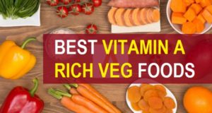 best vitamin A rich vegetarian foods in india