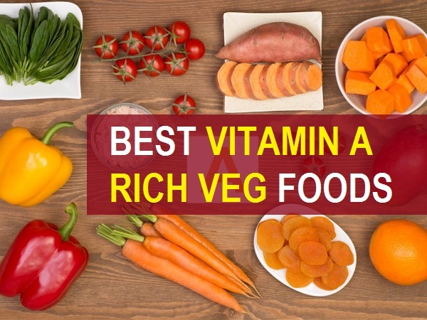 best vitamin A rich vegetarian foods in india