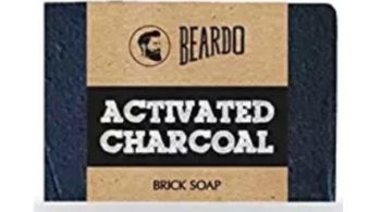 Beardo Activated Charcoal Brick Soap