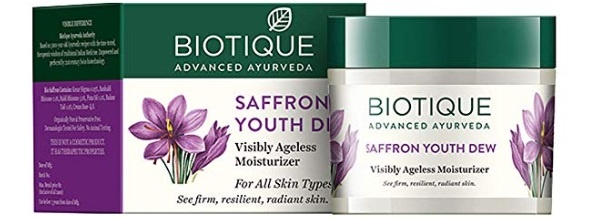 Biotique Bio Saffron Dew Youthful Nourishing Day Cream