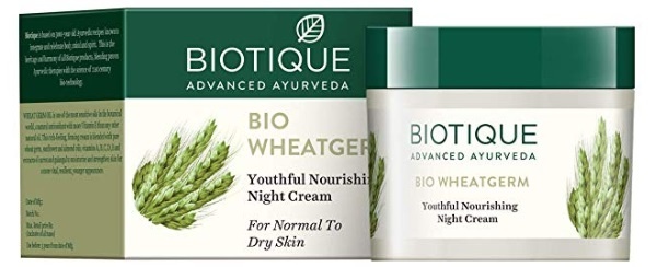 Biotique Bio Wheat Germ Firming Night Cream For Normal To Dry Skin