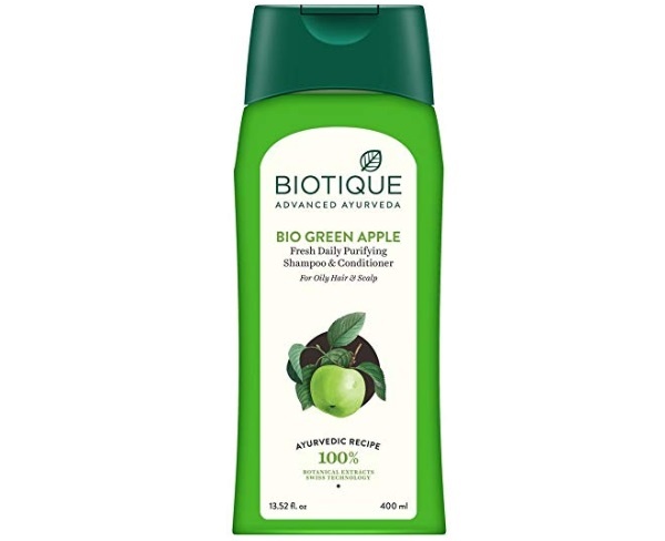 Biotique Green Apple Fresh Daily Purifying Shampoo & Conditioner
