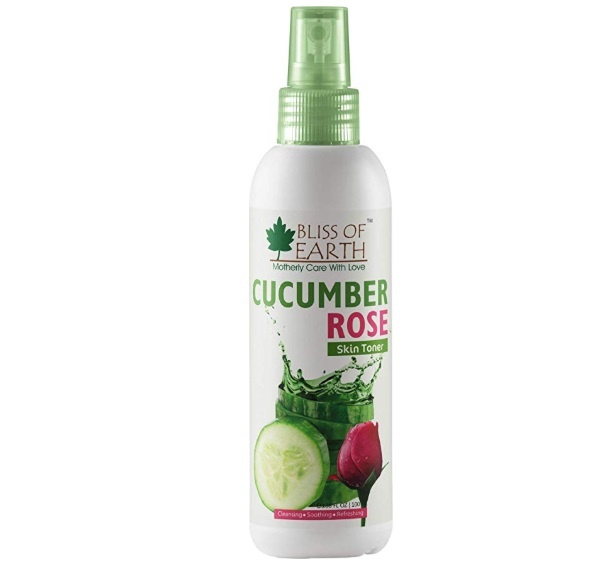 Bliss Of Earth Cucumber Rose Skin Mist