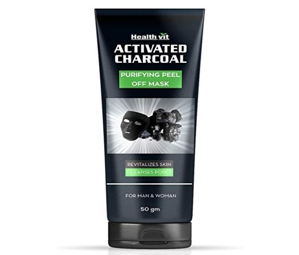 Healthvit Activated Charcoal Purifying Peel-Off Mask