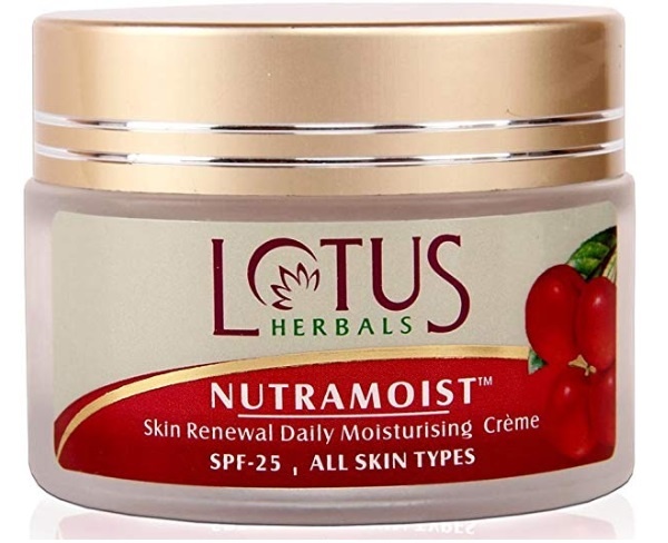 Lotus Herbals Nutramoist Skin Renewal Daily Moisturising Creme