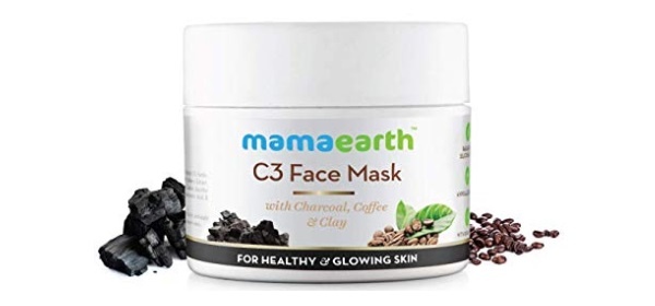 Mamaearth Charcoal, Coffee And Clay anti acne Face Mask
