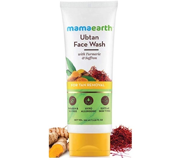 Mamaearth Ubtan Natural Face Wash for Dry Skin