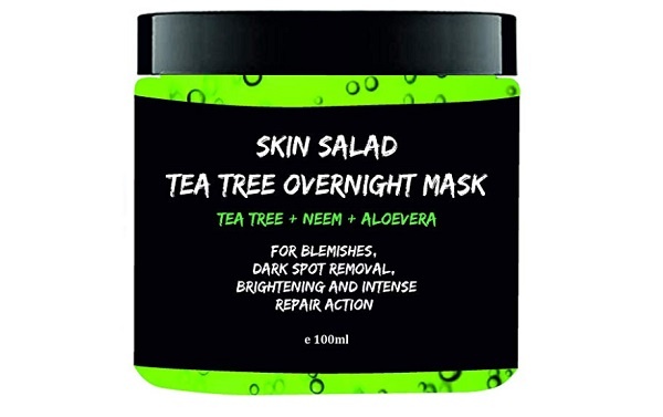 Skinsalad Tea Tree Overnight anti acne Face Mask