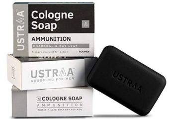 Ustraa Ammunition Cologne Soap with Charcoal & Bay Leaf