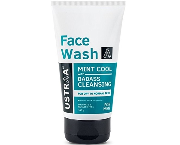 Ustraa Mint Cool Face Wash For Dry Skin