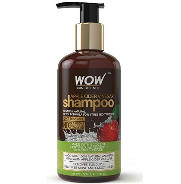 WOW Apple Cider Vinegar No Parabens & Sulphate Shampoo