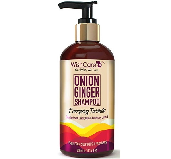 WishCare Onion Ginger Shampoo