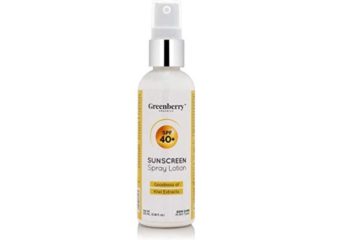 Greenberry Organics SPF 40+ Sunscreen Spray Lotion