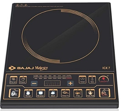 Bajaj Majesty ICX 7 1900-Watt Induction Cooktop