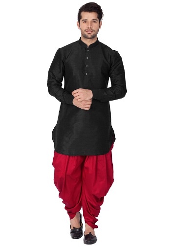 Dhoti With Short Kurta For Men