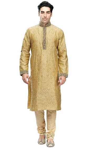 Manyavar Golden Kurta