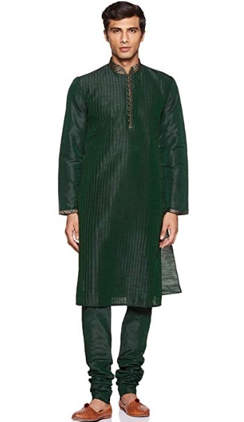 Manyavar Green Kurta