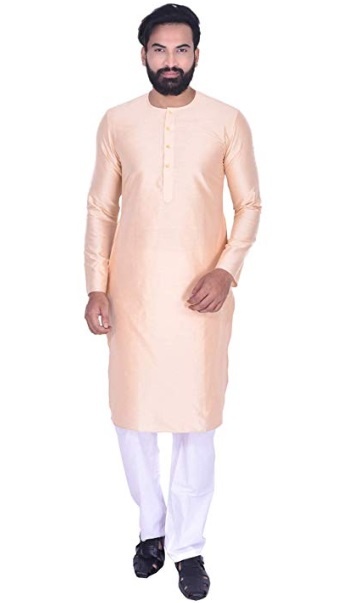 Manyavar Pink Kurta