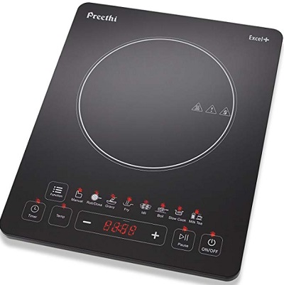 Preethi Excel Plus 117 1600-Watt Induction Cooktop